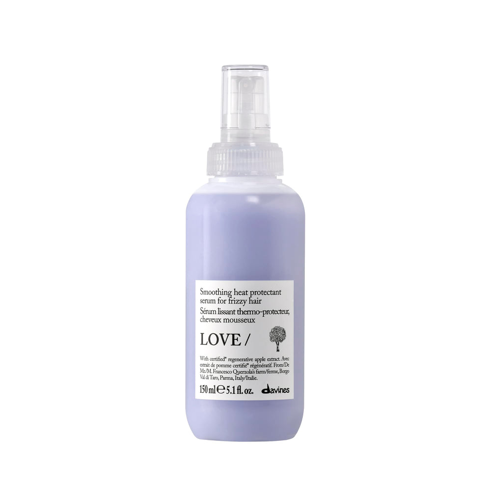 Davines bottle front view showing smooth hair benefit