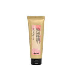 Davines front packaging showing medium-hold paste and clean branding benefit: clear product identity