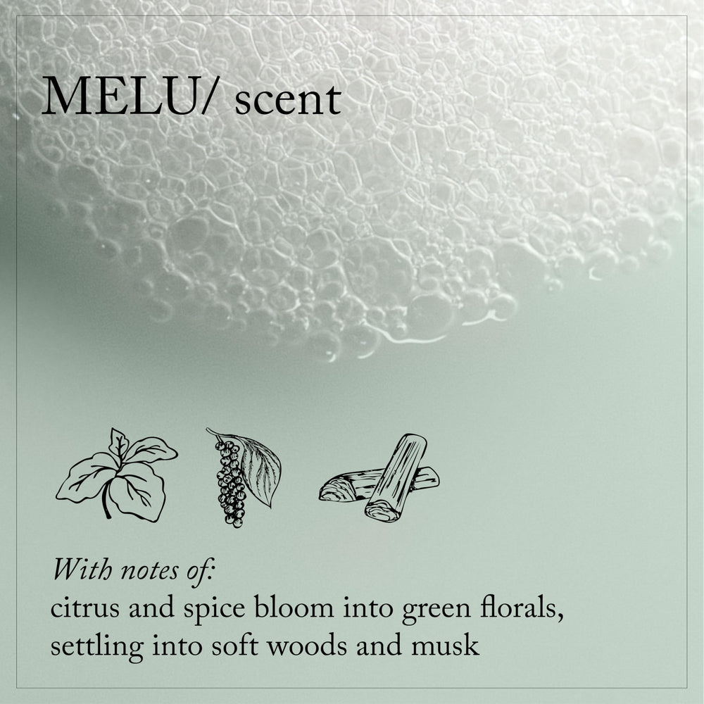 Davines MELU serum before and after ends comparison showing reduced split appearance