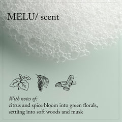 Davines MELU serum before and after ends comparison showing reduced split appearance