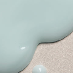 Davines MELU serum in long-hair lifestyle scene showing softer shinier lengths