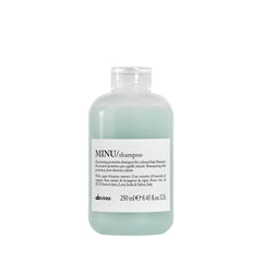 Davines MINU front bottle showing label and size, promoting color protection