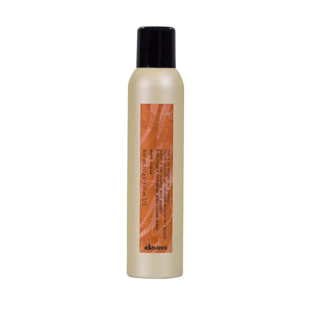 Davines front packaging showing bottle and label, highlights easy refresh