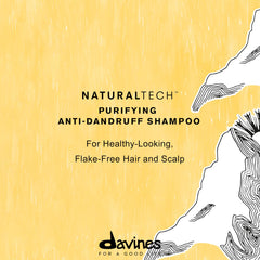 Davines back label close-up listing ingredients and usage directions