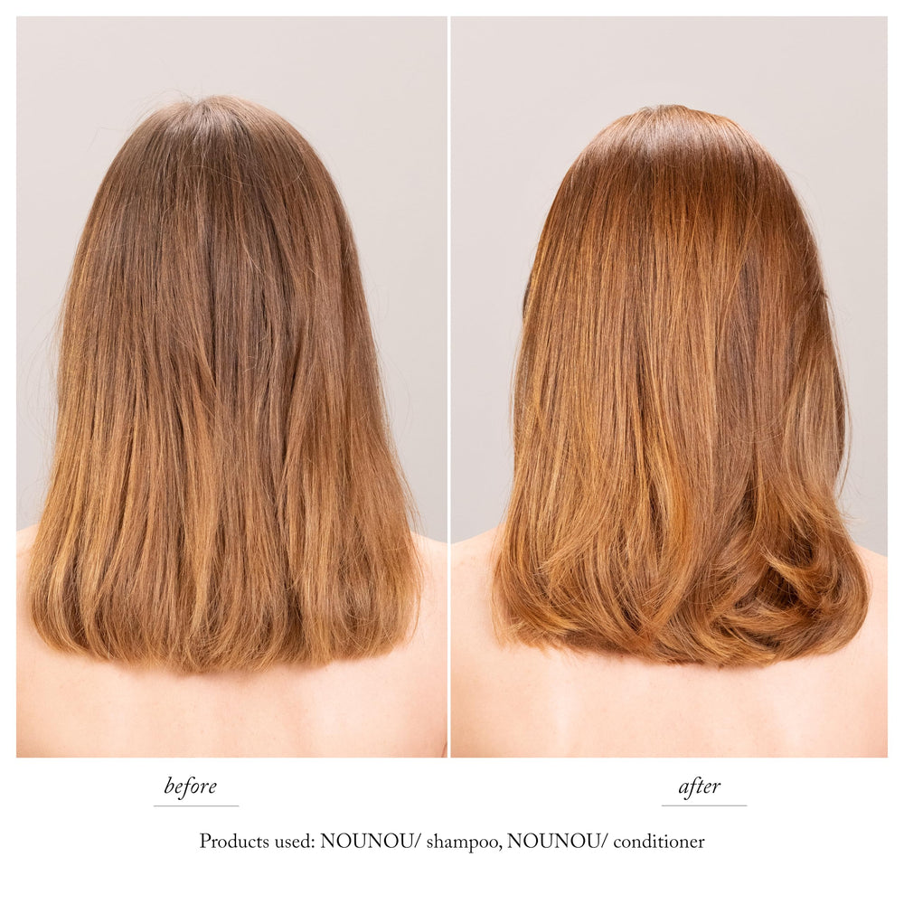 Davines NOUNOU back label detailing ingredients and benefits
