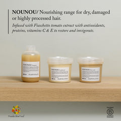 Davines Fiaschetto tomato extract ingredient shot highlighting natural hydration