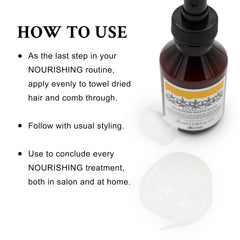 Close-up of Davines label listing vegetal keratin and amino acids
