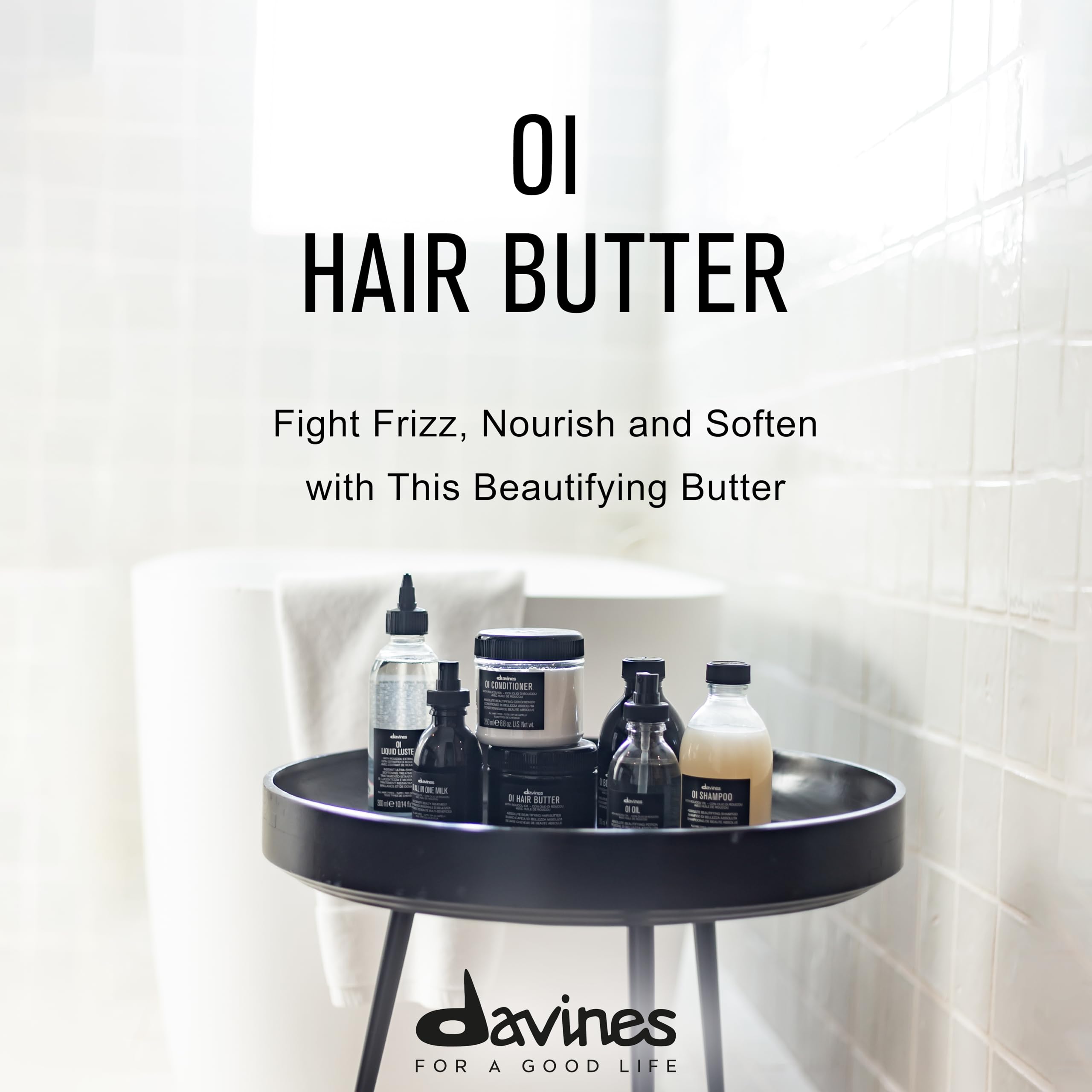 Davines close-up of creamy butter texture highlighting rich nourishment