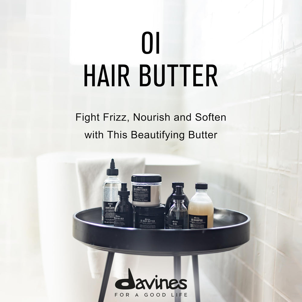 Davines close-up of creamy butter texture highlighting rich nourishment