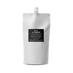 Davines OI shampoo refill front view showing packaging and size benefit