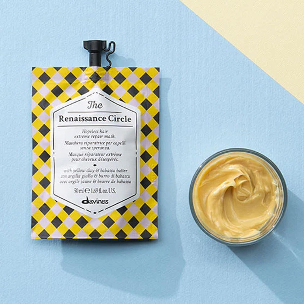 Davines babassu butter ingredient close-up nourishing hair