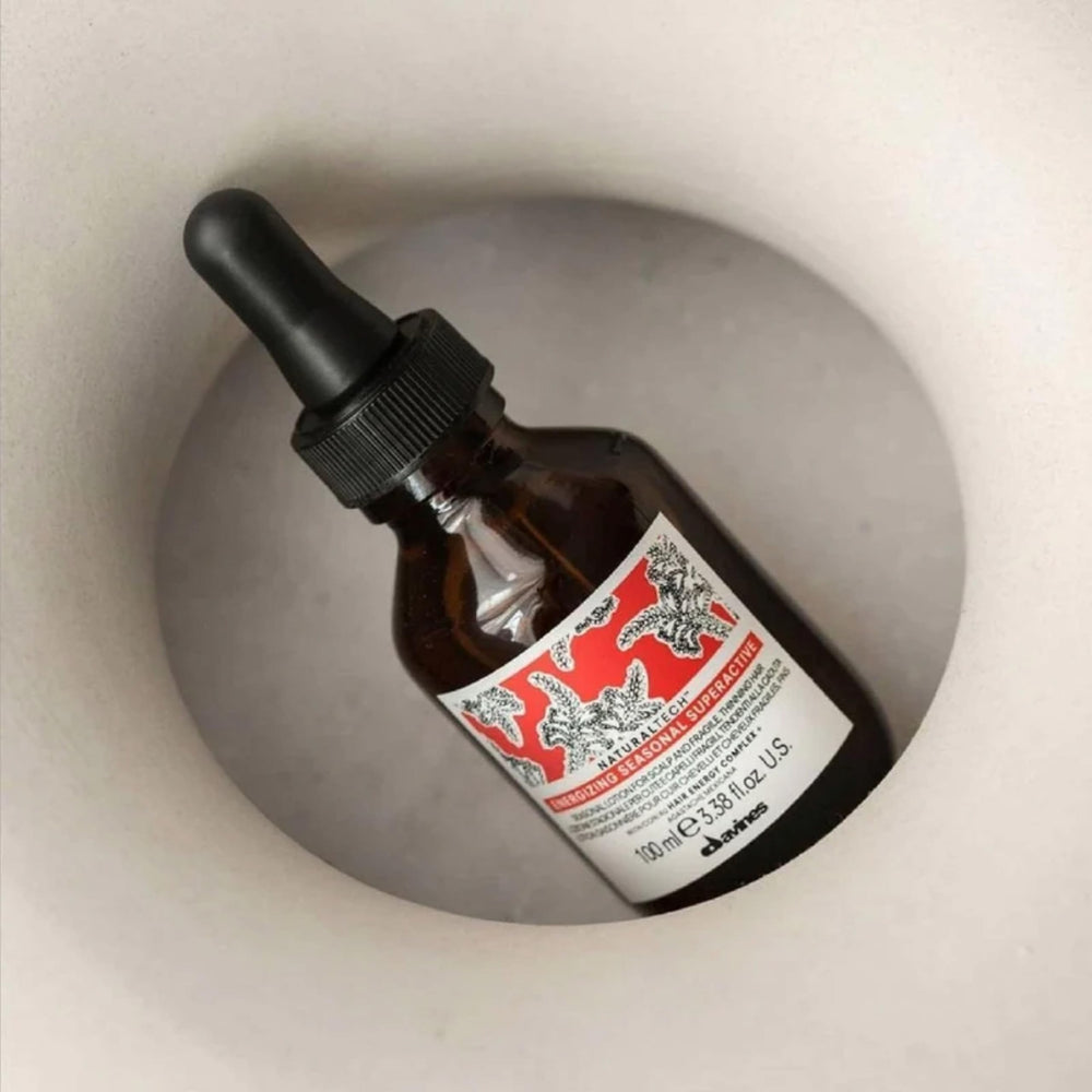 Davines nozzle detail for precise application and reduced product waste
