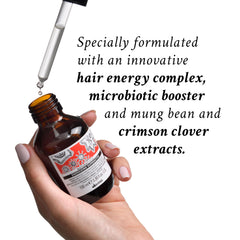davines serum texture closeup highlighting lightweight absorbent formula benefit