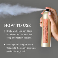 Davines side label with ingredients list and biodegradable claim benefit