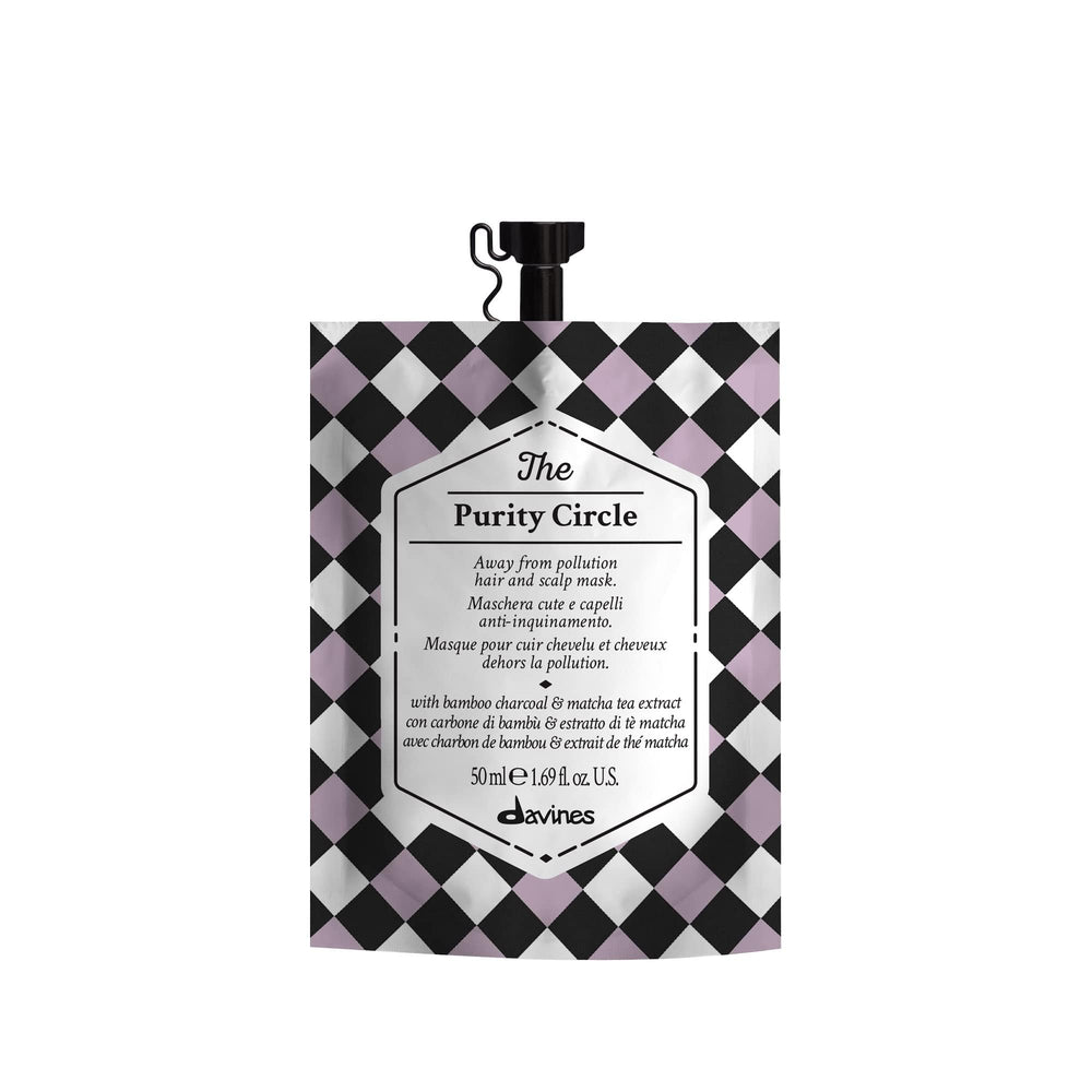 Davines jar front view showing product packaging and clean design benefit