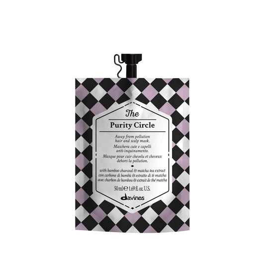 Davines jar front view showing product packaging and clean design benefit