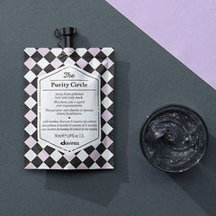 Davines matcha tea leaves beside product highlighting antioxidant benefit