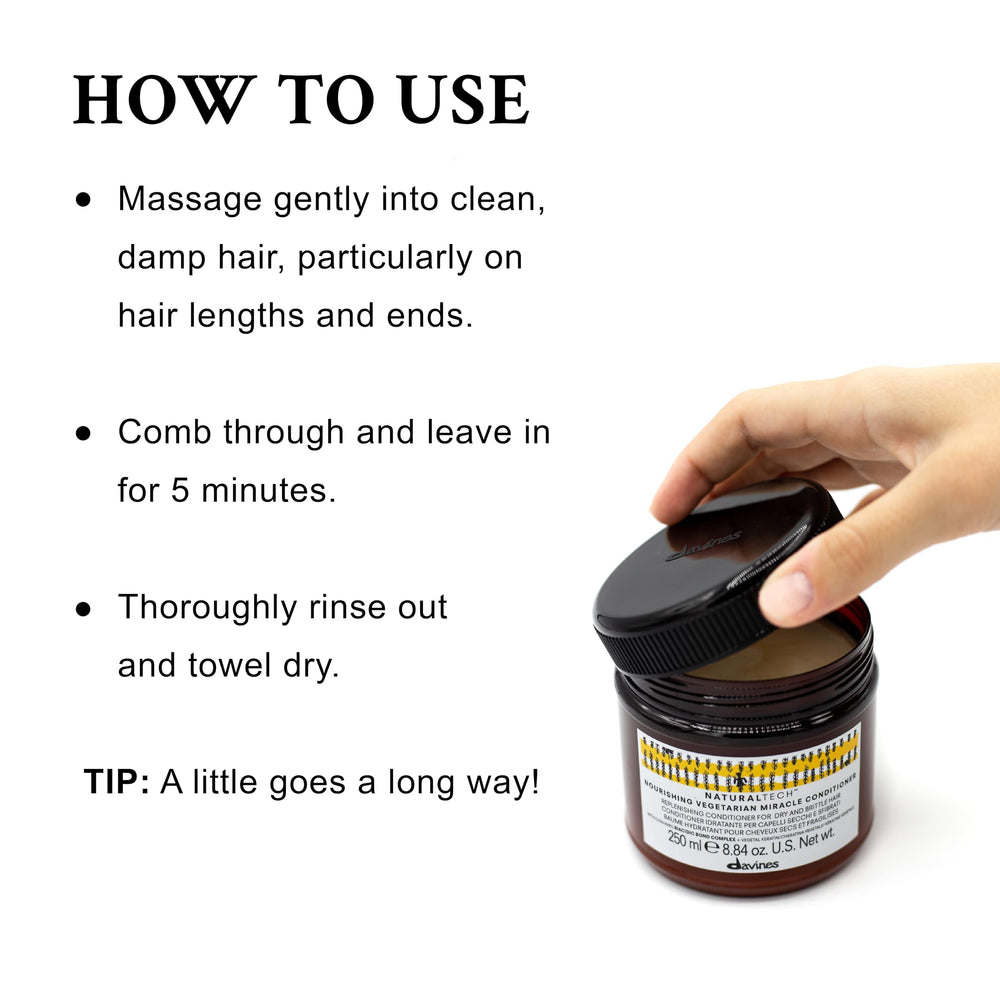 Davines product label close-up highlighting vegetal keratin ingredient