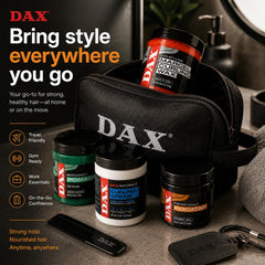 DAX jar in hand for scale illustrating generous 414ml supply benefit