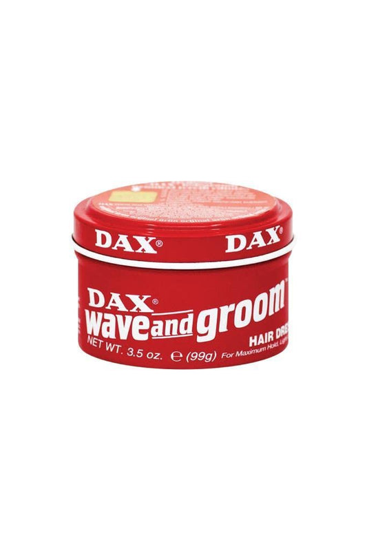 DAX Wave & Groom front tub showing label and glossy finish benefits
