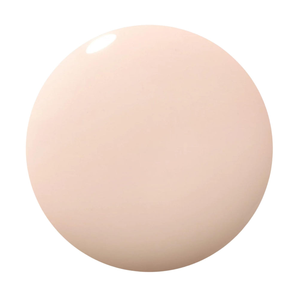 Dazzle Dry Boss lacquer close-up showing creamy neutral color and full-coverage finish