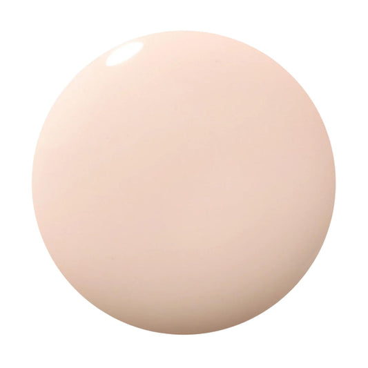 Dazzle Dry Boss lacquer close-up showing creamy neutral color and full-coverage finish