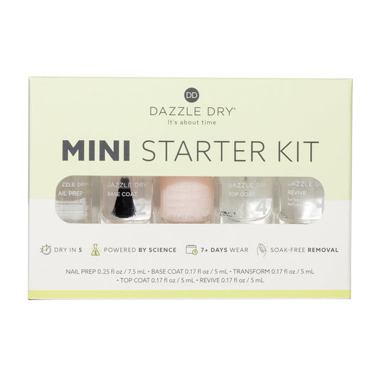 Dazzle Dry Nail Prep bottle close-up removing oils for better polish adhesion