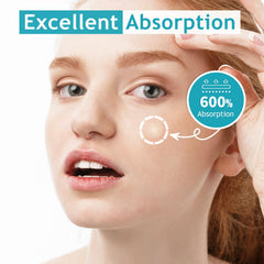 Dazzlook application on cheek demonstrating easy placement and discreet look