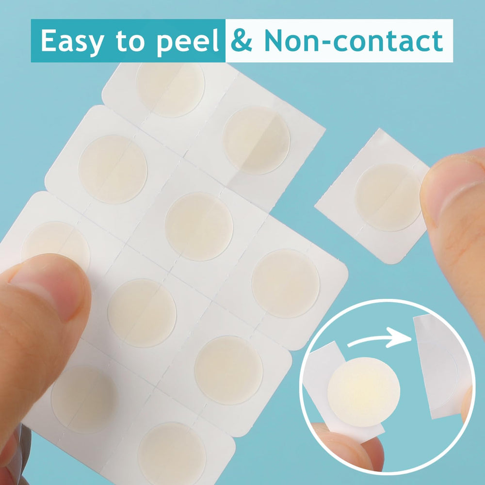 Dazzlook label close-up listing salicylic acid and hydrocolloid composition