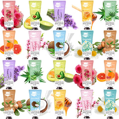 DBEAUTYM front packaging showing 20 travel lotions for easy gifting