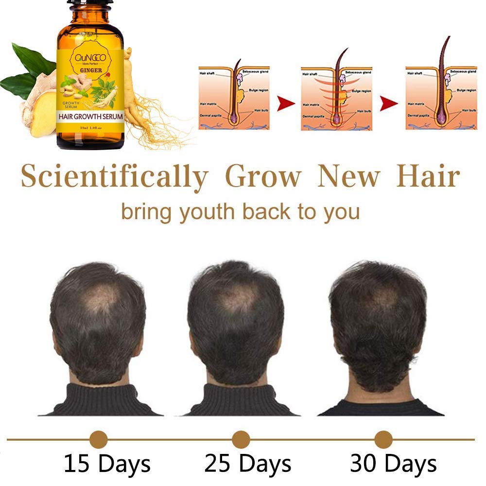 DBEAUTYM hair growth oil applied to scalp during massage to nourish follicles