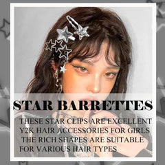 dceakopwh model wearing clips at a party, photogenic Y2K look benefit