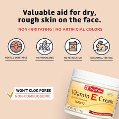 De La Cruz cream droplet on skin illustrating concentrated moisturizing benefit