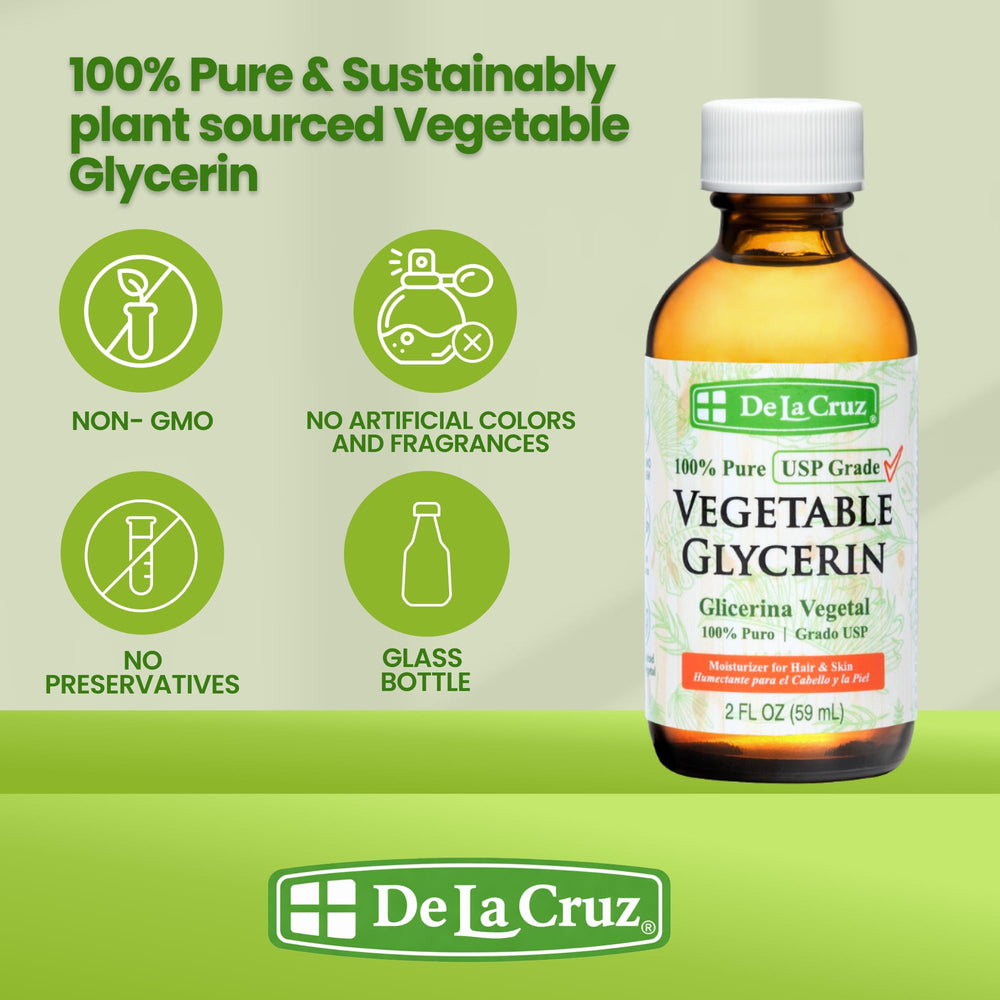 De La Cruz label close-up revealing ingredient purity and easy identification