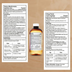 De La Cruz bottle beside castor seeds illustrating single-ingredient purity