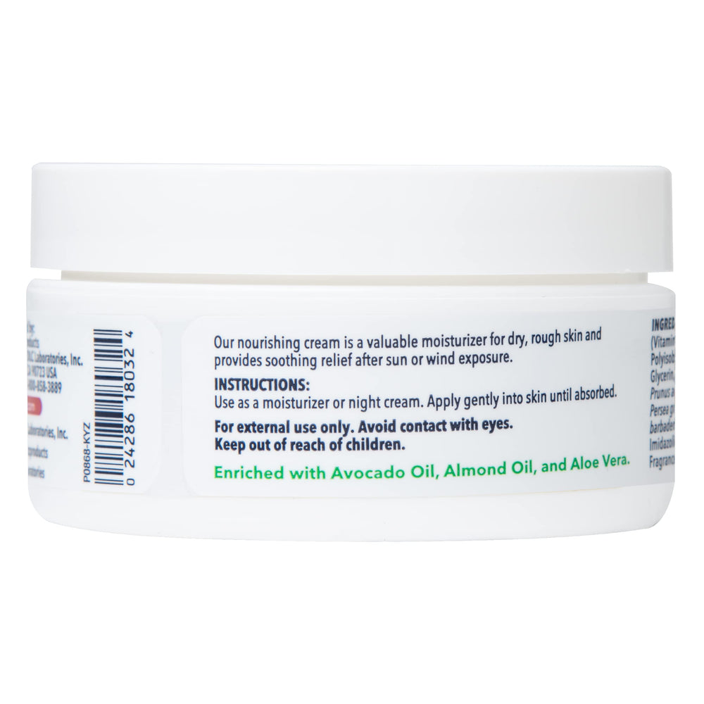 De La Cruz ingredients label with oils and shea butter listed clearly