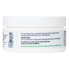 De La Cruz ingredients label with oils and shea butter listed clearly