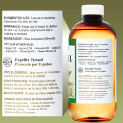 De La Cruz bottle beside a measuring cup showing 8 fl oz scale benefit