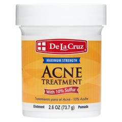 De La Cruz tube front view showing clear branding and product type for quick identification