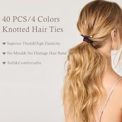 DealEachDay in use on high ponytail demonstrating secure, no-crease hold