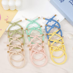 DealEachDay hair ties in a gym bag lifestyle scene for on-the-go convenience