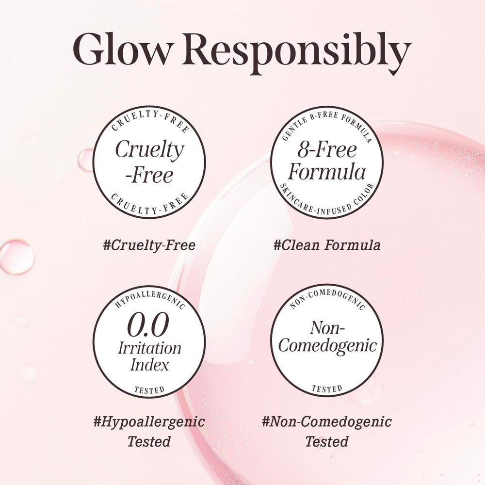 DEARDAHLIA before and after makeup mist application demonstrating glow