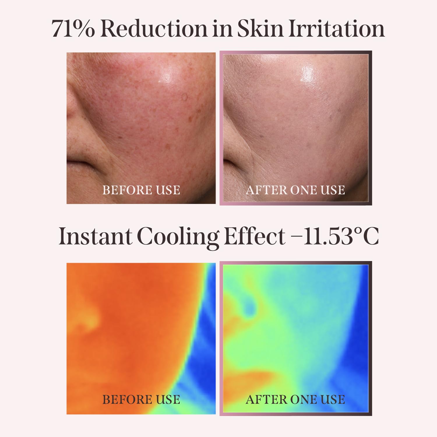 DEARDAHLIA close-up label showing key actives for skin elasticity benefit