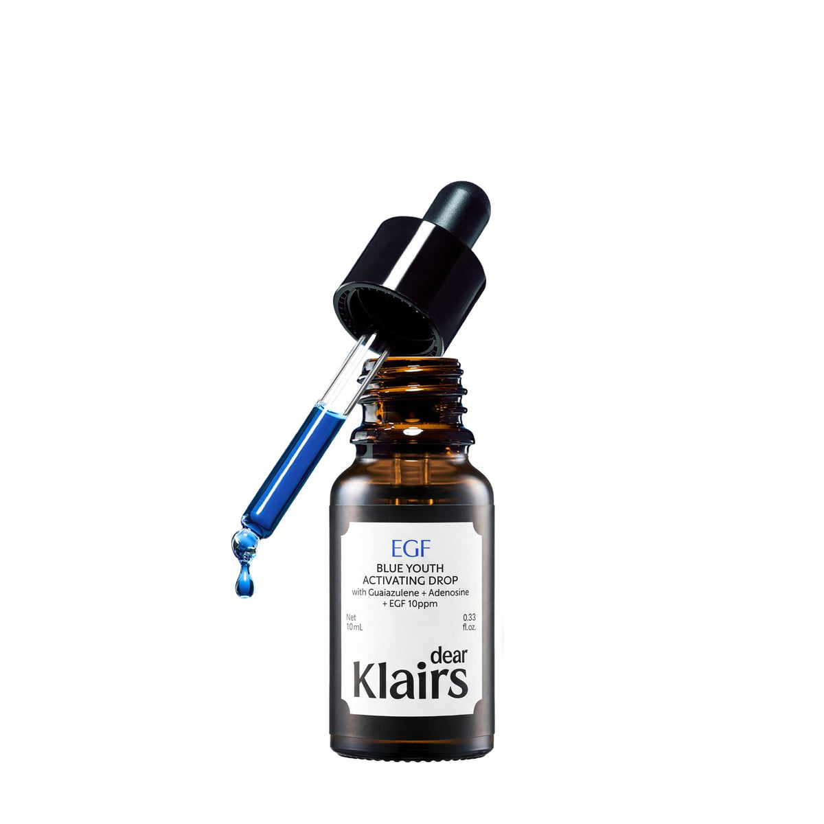 DearKlairs front packaging showing travel-size serum and benefits
