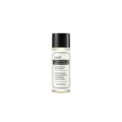 DearKlairs front bottle shot showing compact travel-friendly packaging and clear label benefit