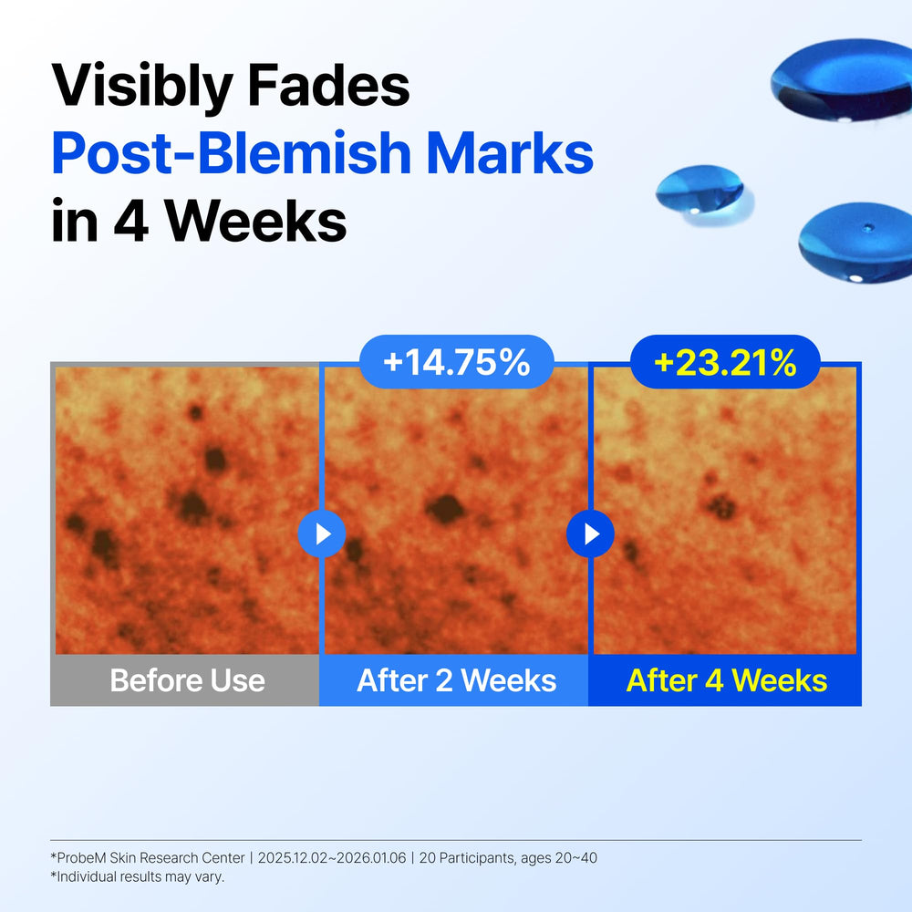 DearKlairs label close-up highlighting EGF and FGF peptide concentrations