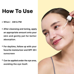 DearMYDEW before and after skin comparison suggesting reduced dark spots over time