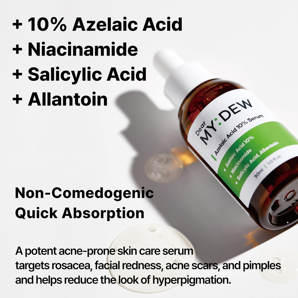 DearMYDEW pump dispensing serum texture for quick absorption benefit