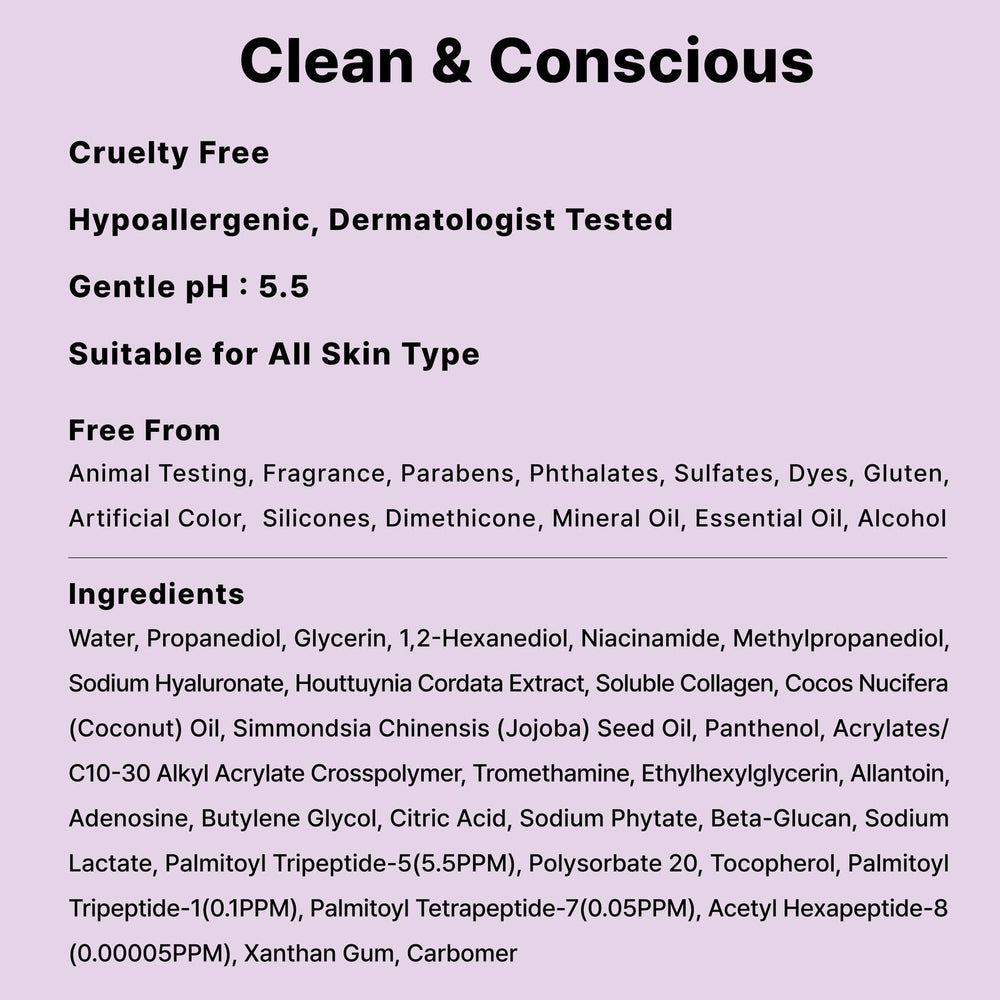 DearMYDEW in-hand application demonstrating easy daily use benefit