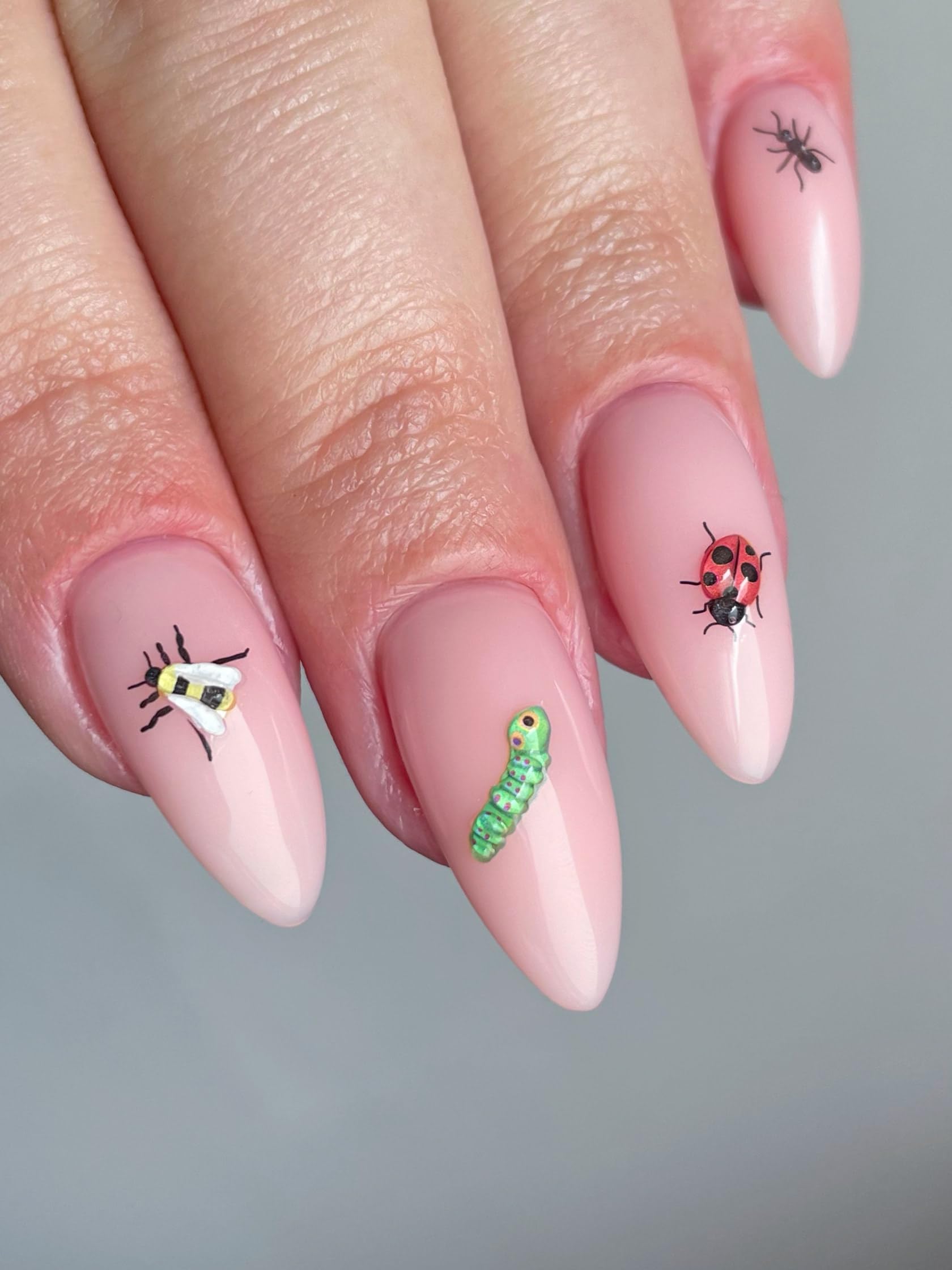 Deco Beauty stickers applied on hands showing finished manicure and long-lasting look benefit